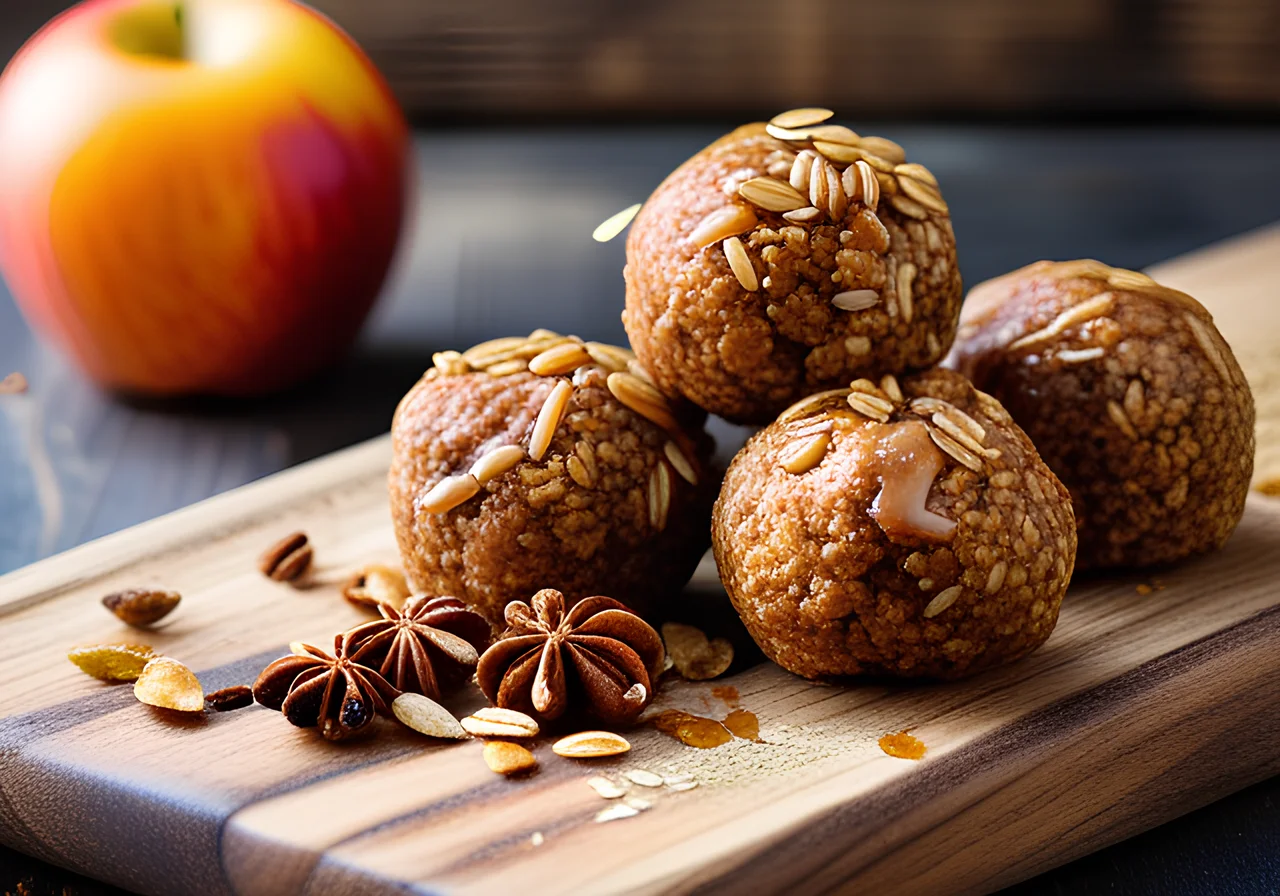 Apple-Cinnamon Energy Balls