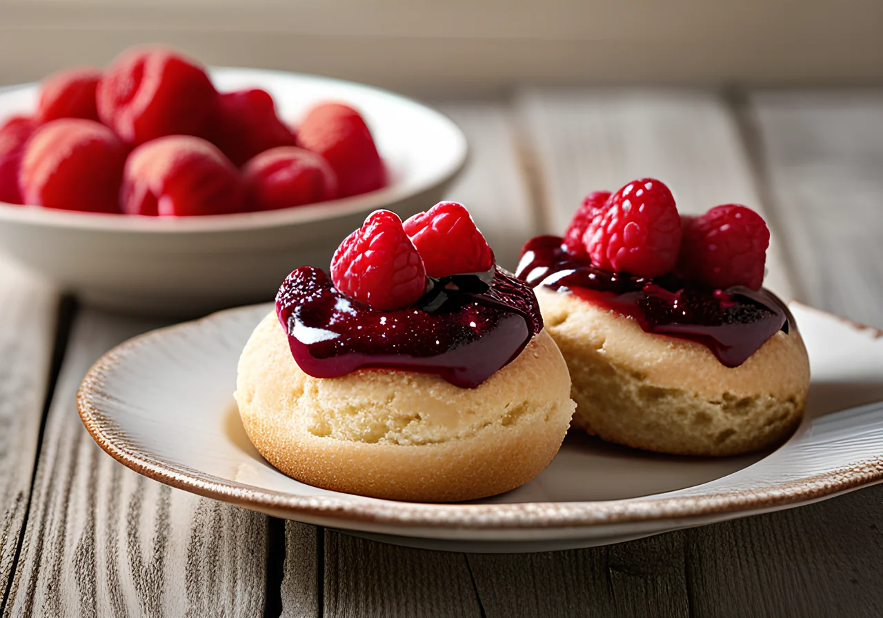 Vegan Shortbread Buns