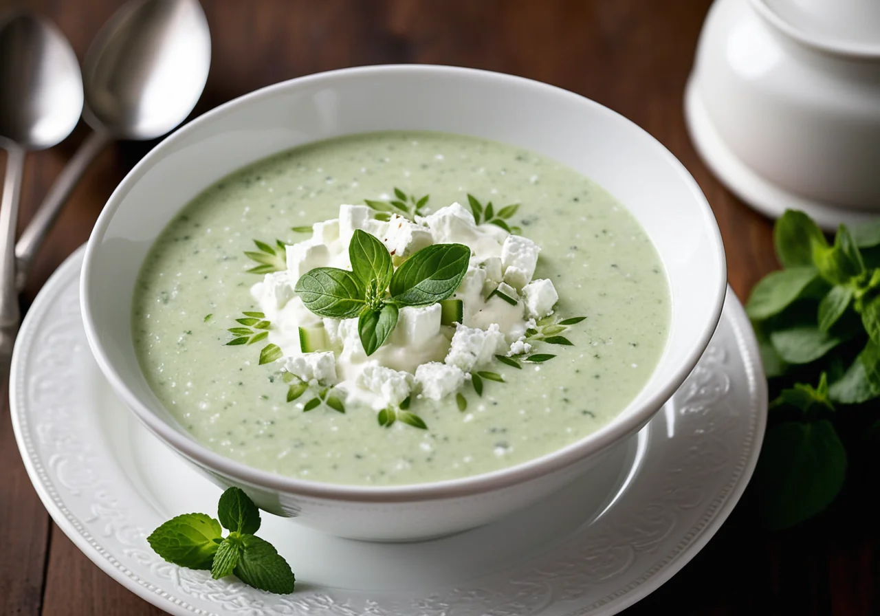 Cucumber Yogurt Soup