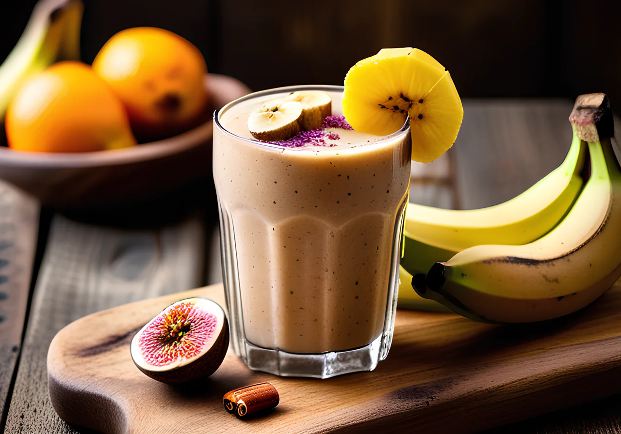 Banana-Fig Smoothie