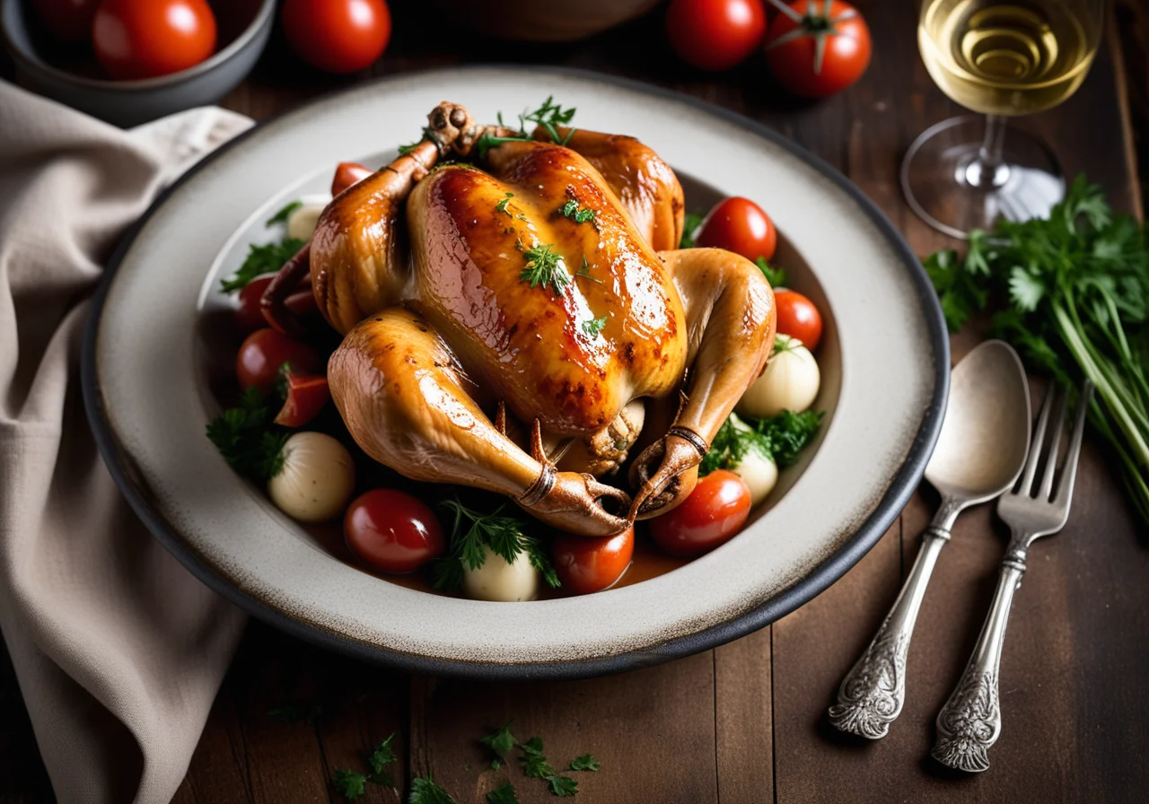 Chicken with River Crabs