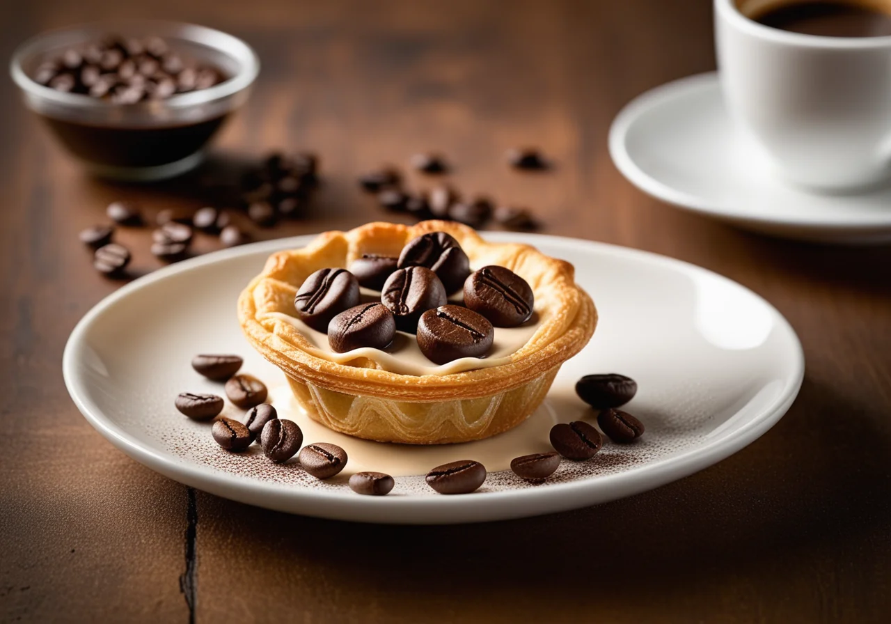 Shortcrust Tartlets with Coffee Cream