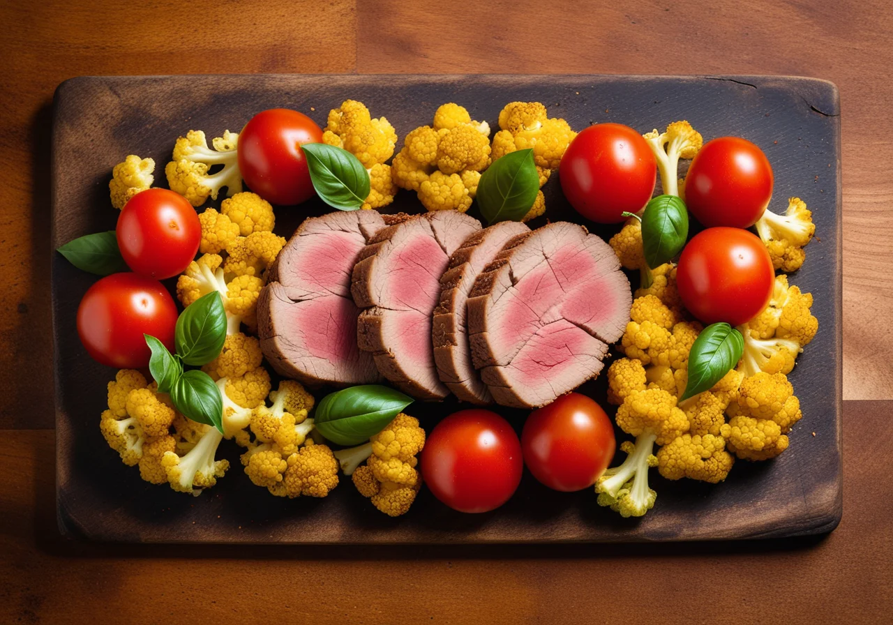 Veal Roast with Tomato Sauce