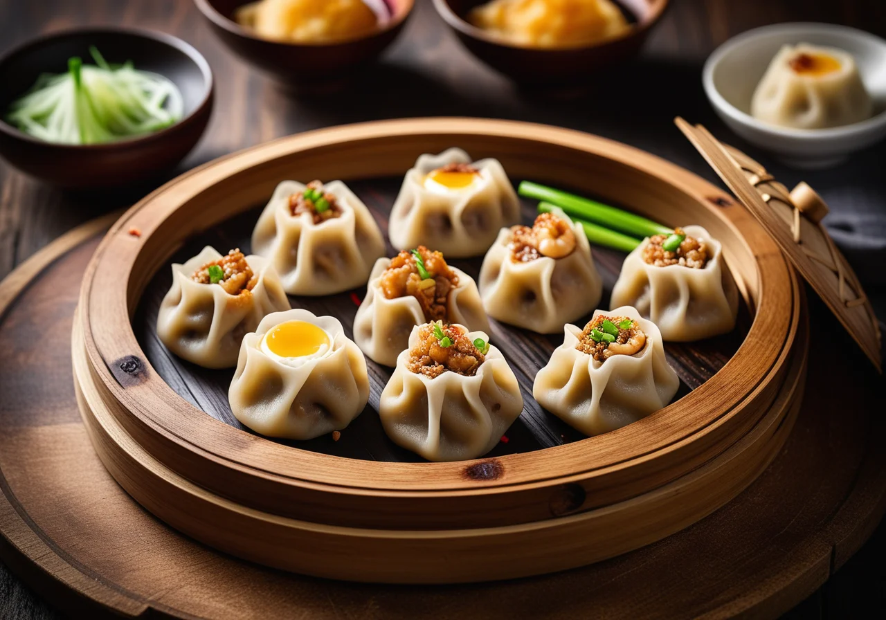 Dim Sum with Pork Filling