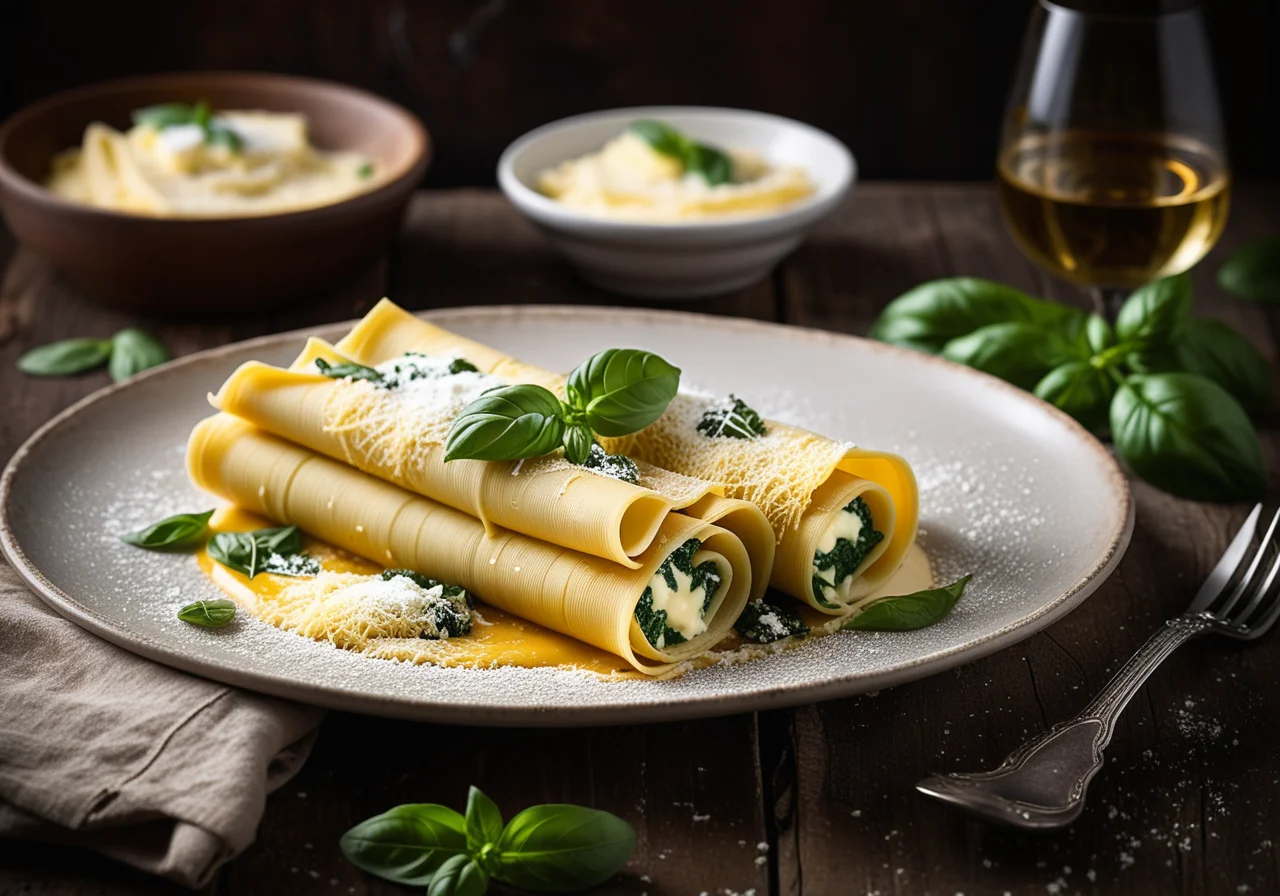 Cannelloni with Ricotta and Spinach