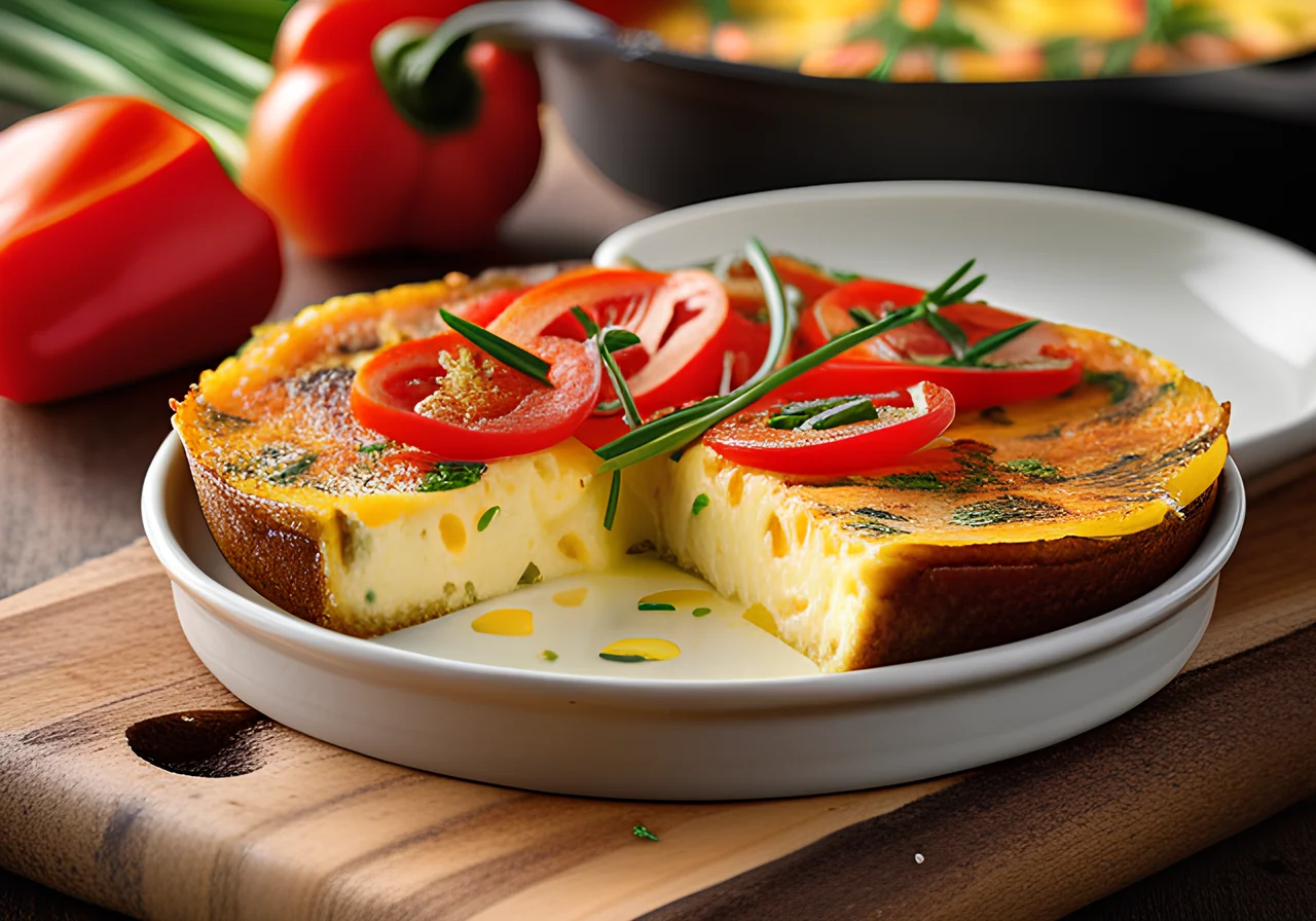 Potato and Cheese Frittata
