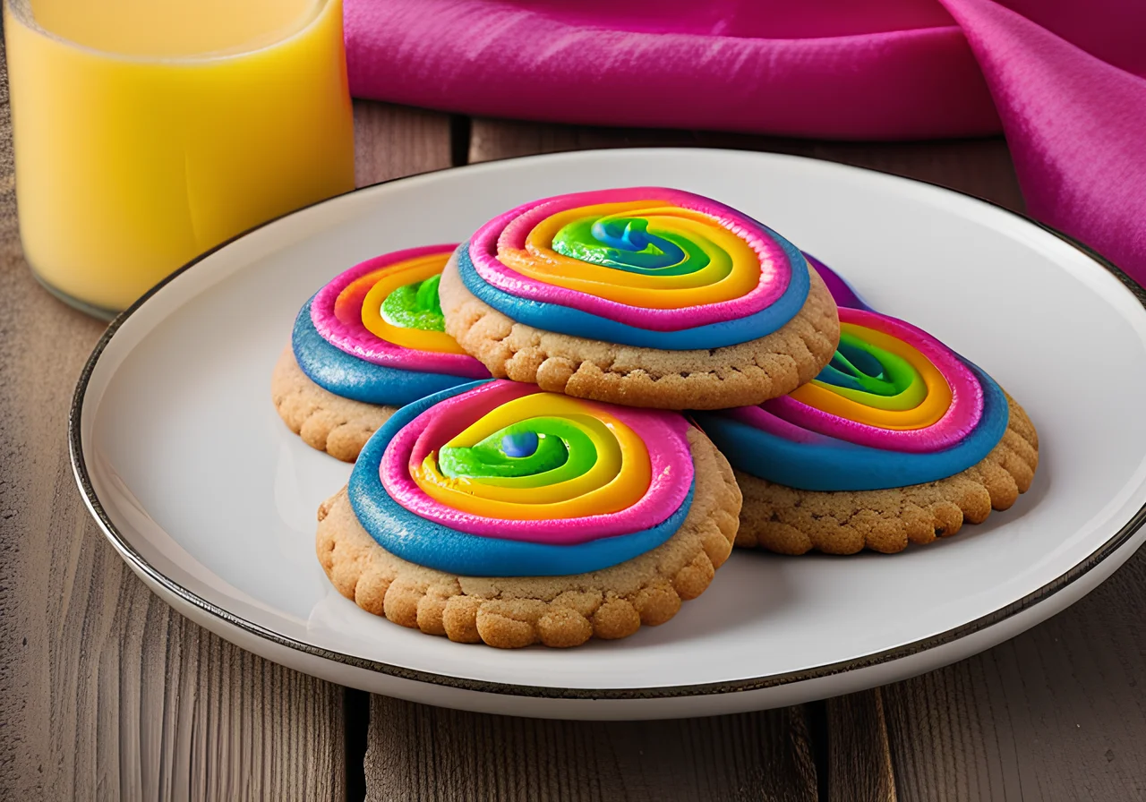 Cookies with Colorful Icing