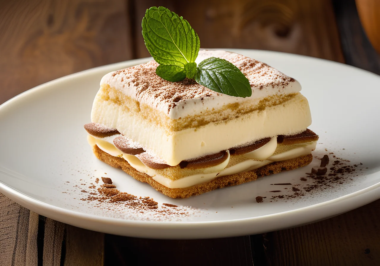 Vanilla Almond Tiramisu