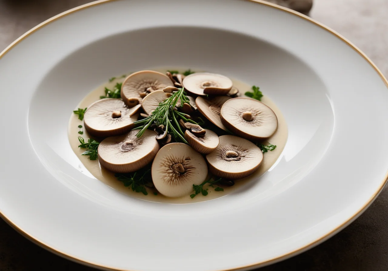 Carpaccio of Porcini Mushrooms