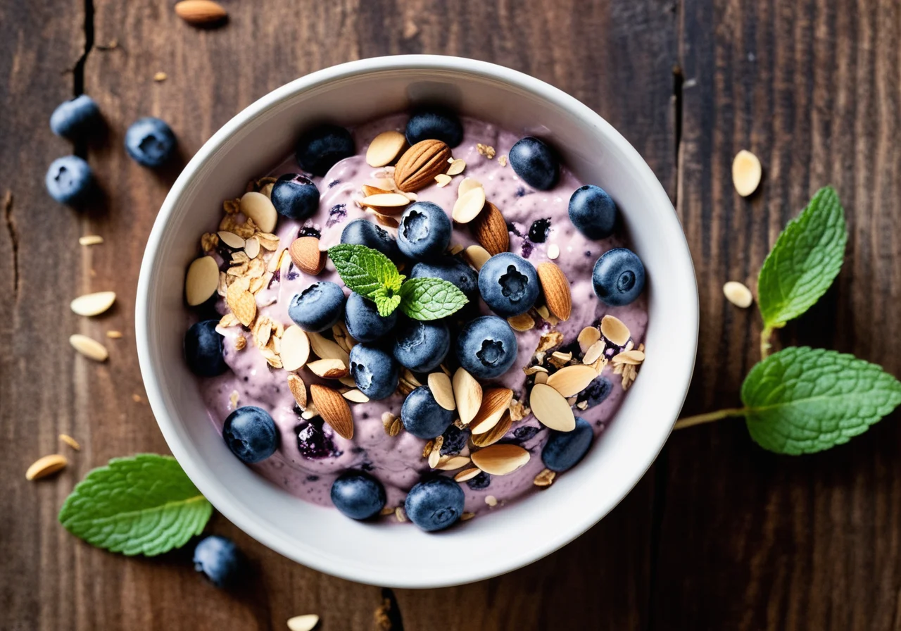 Blueberry Almond Muesli