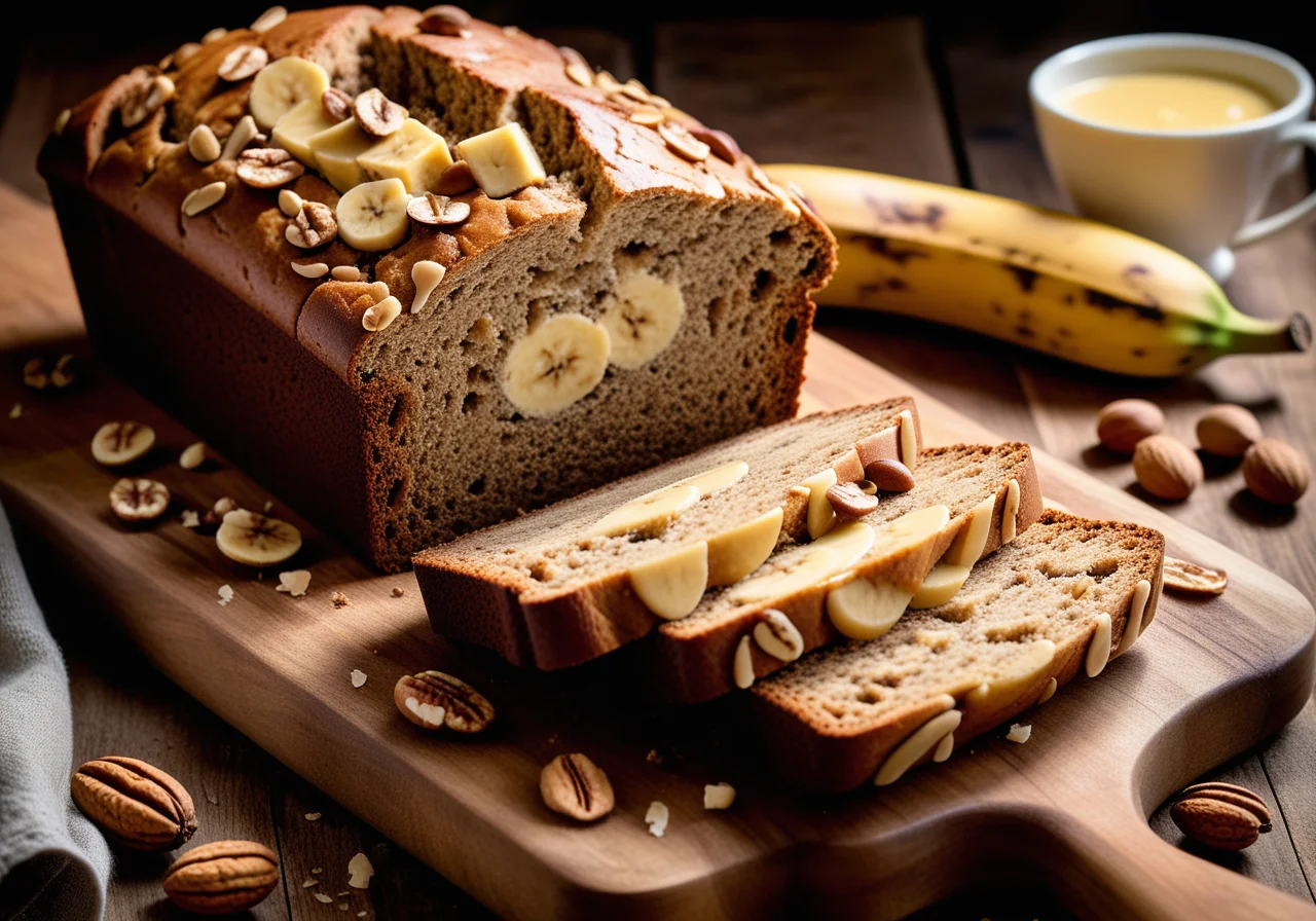 Fruit Bread with Bananas