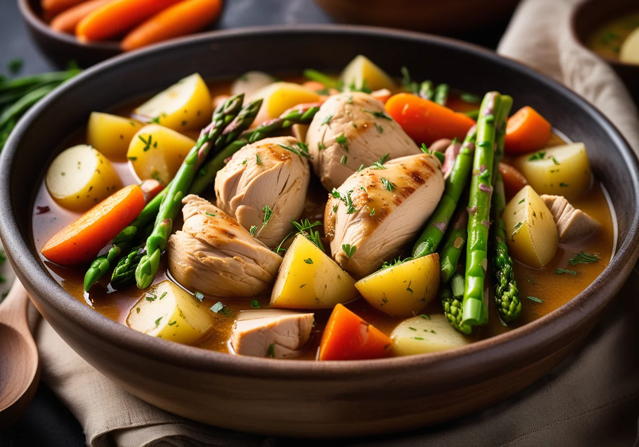 French-Style Chicken Vegetable Stew