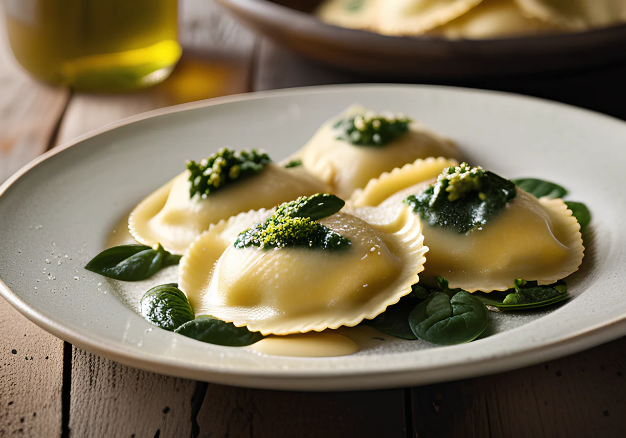 Ricotta-Filled Ravioli