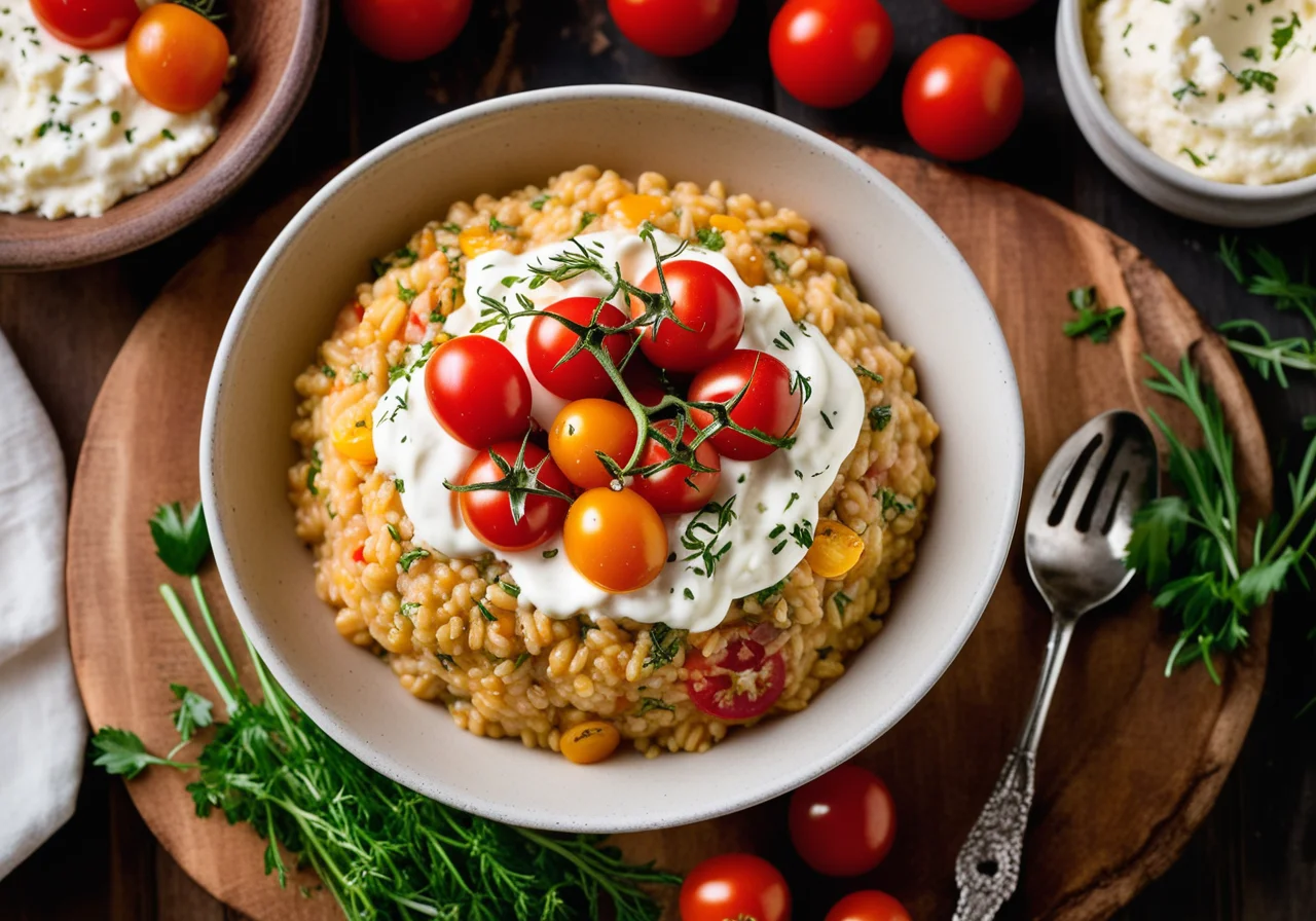 Barley Risotto with Vegetables
