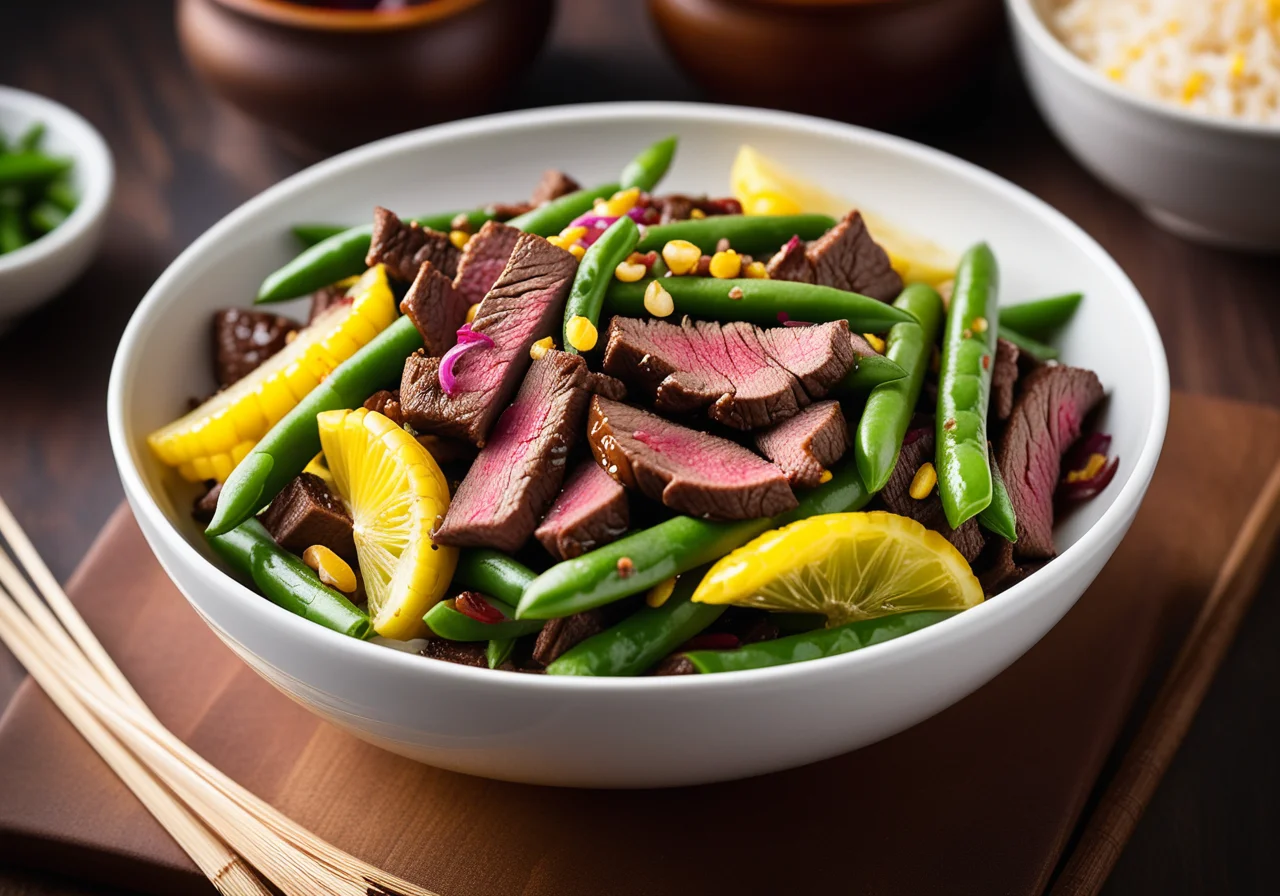 Beef and Vegetable Stir‑Fry
