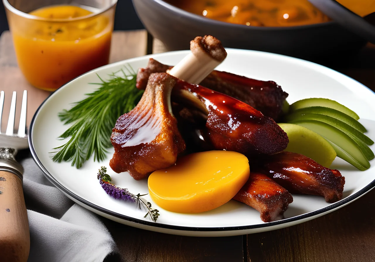 Fondue with Meat and Chicken