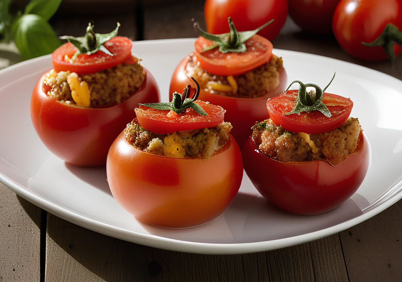 Stuffed Baked Tomatoes