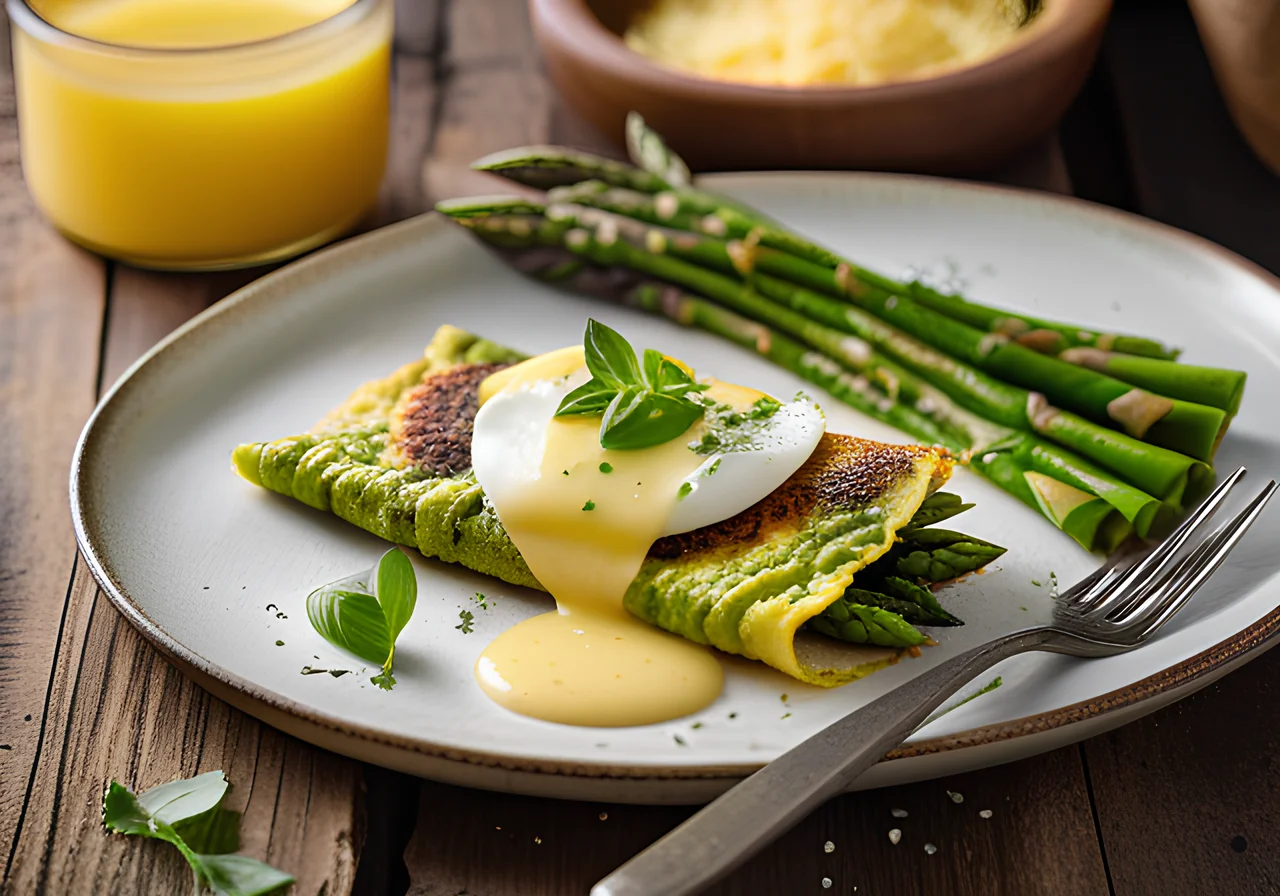 Asparagus Herb Omelette