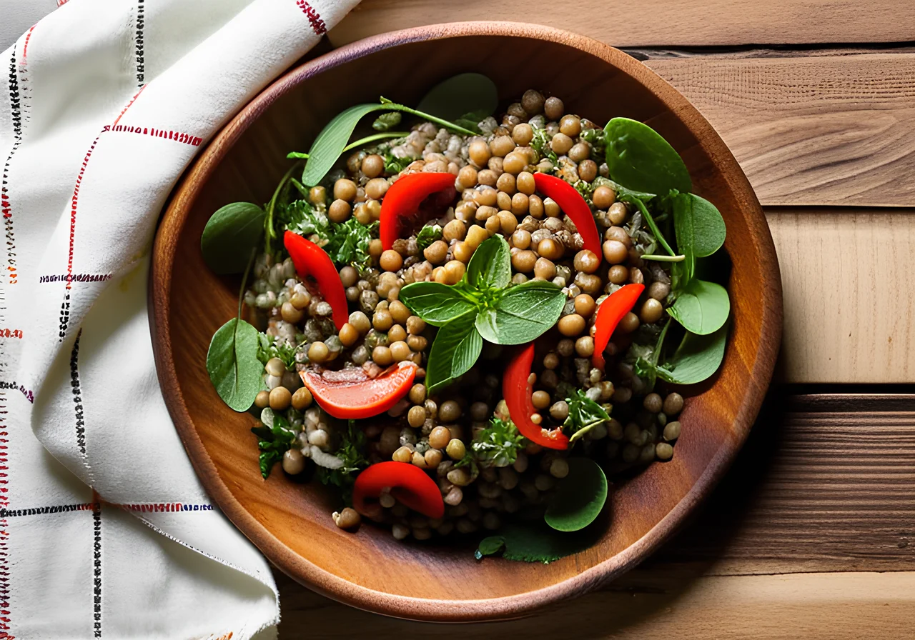 Mediterranean Lentil Salad