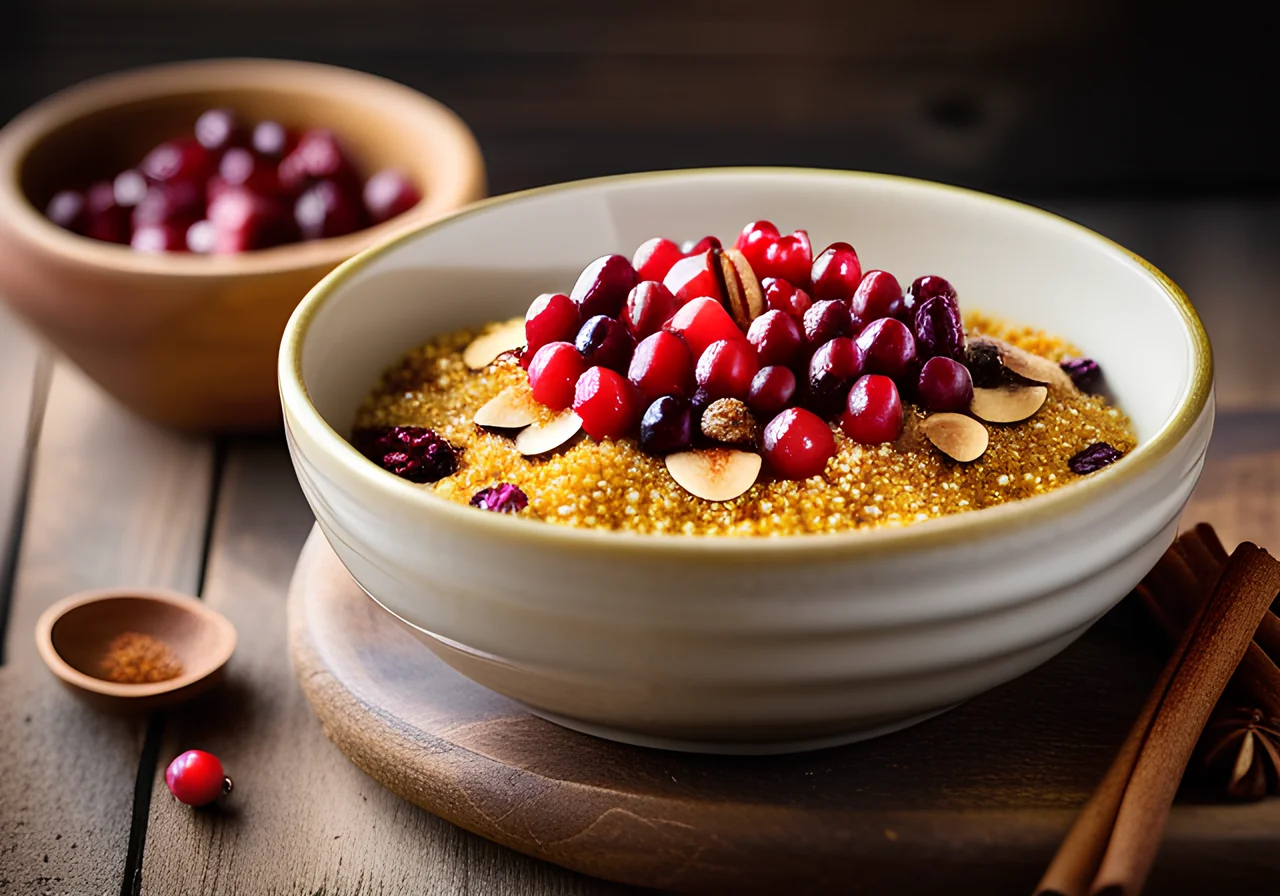 Sweet Millet in Oriental Style