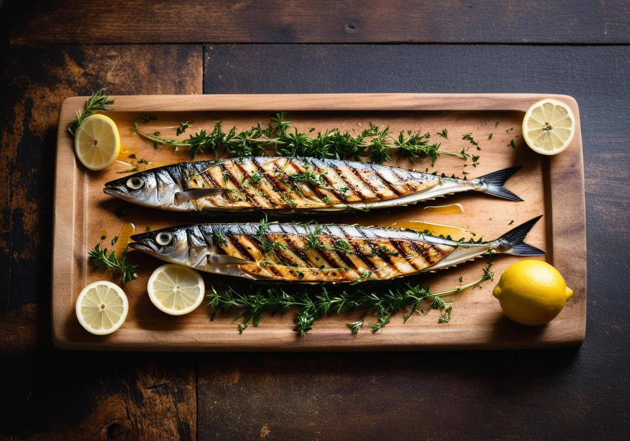 Grilled Herb Mackerel