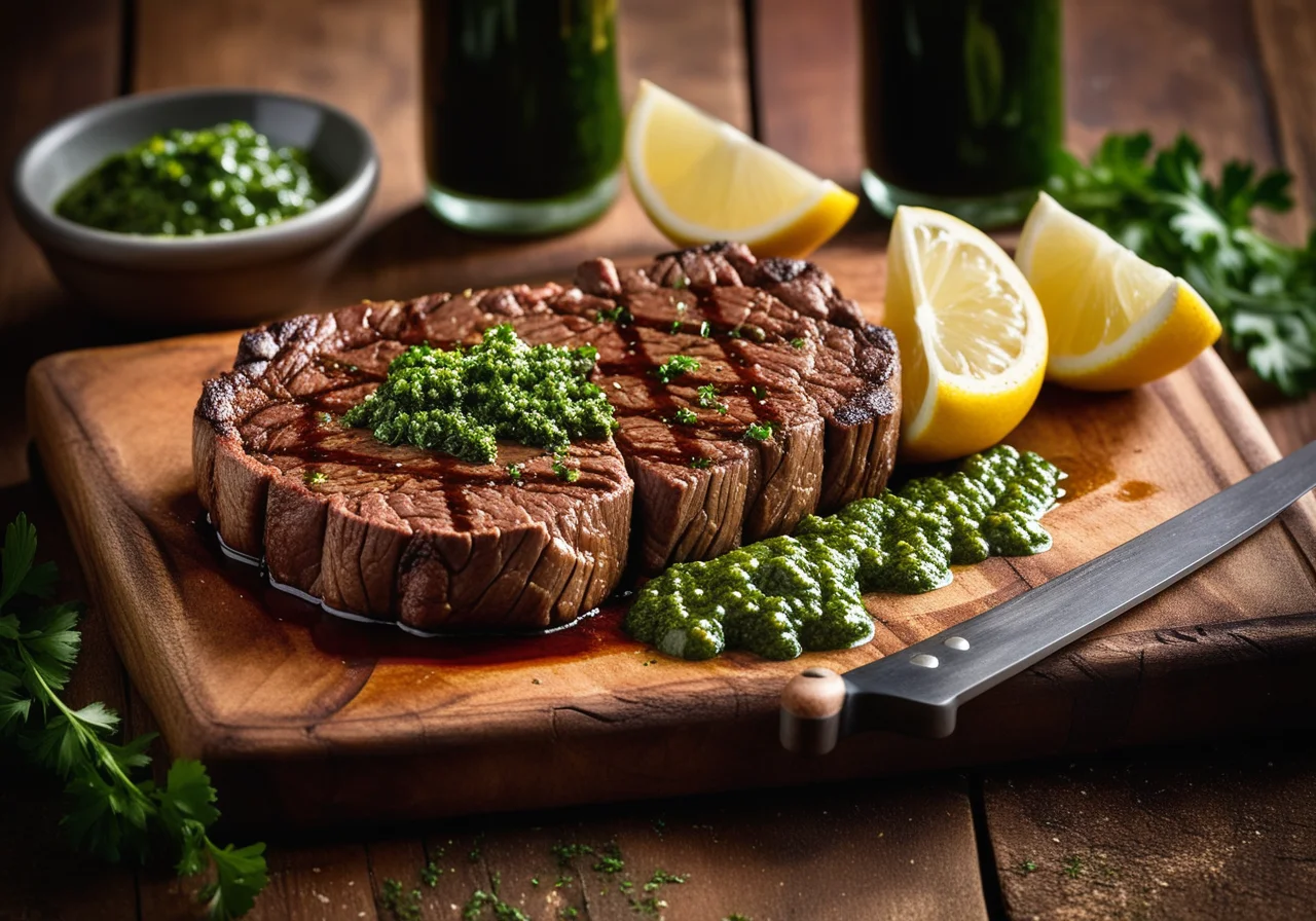 Beef Steak with Sauce