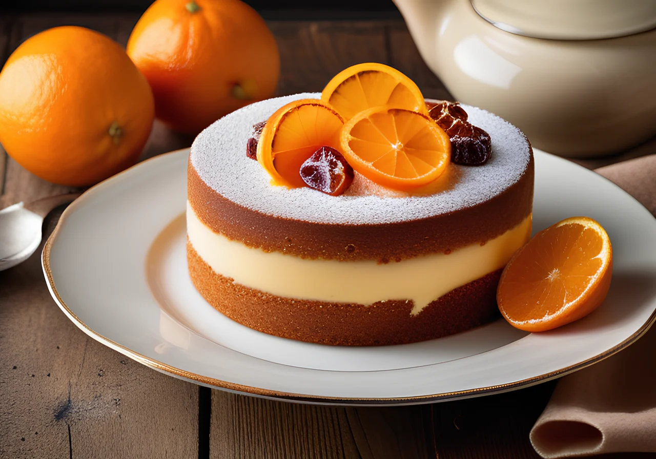 Orange Cream Cake