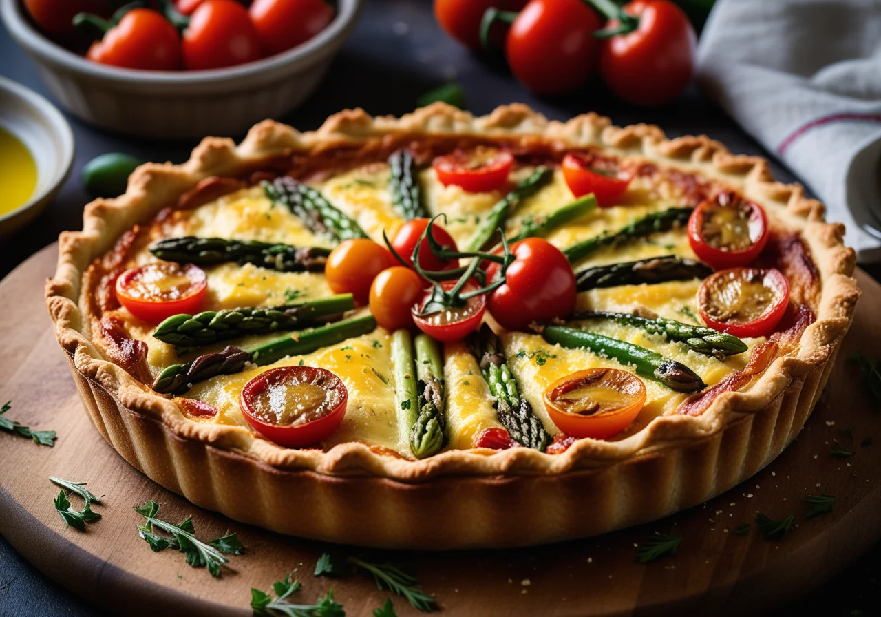Provençal Style Quiche