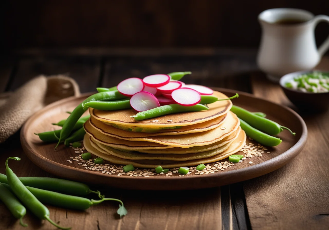 Pancakes with Savory Filling
