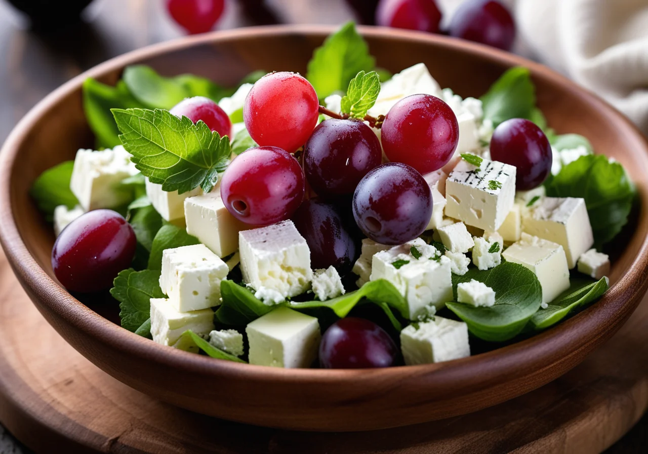 Feta and Grape Salad