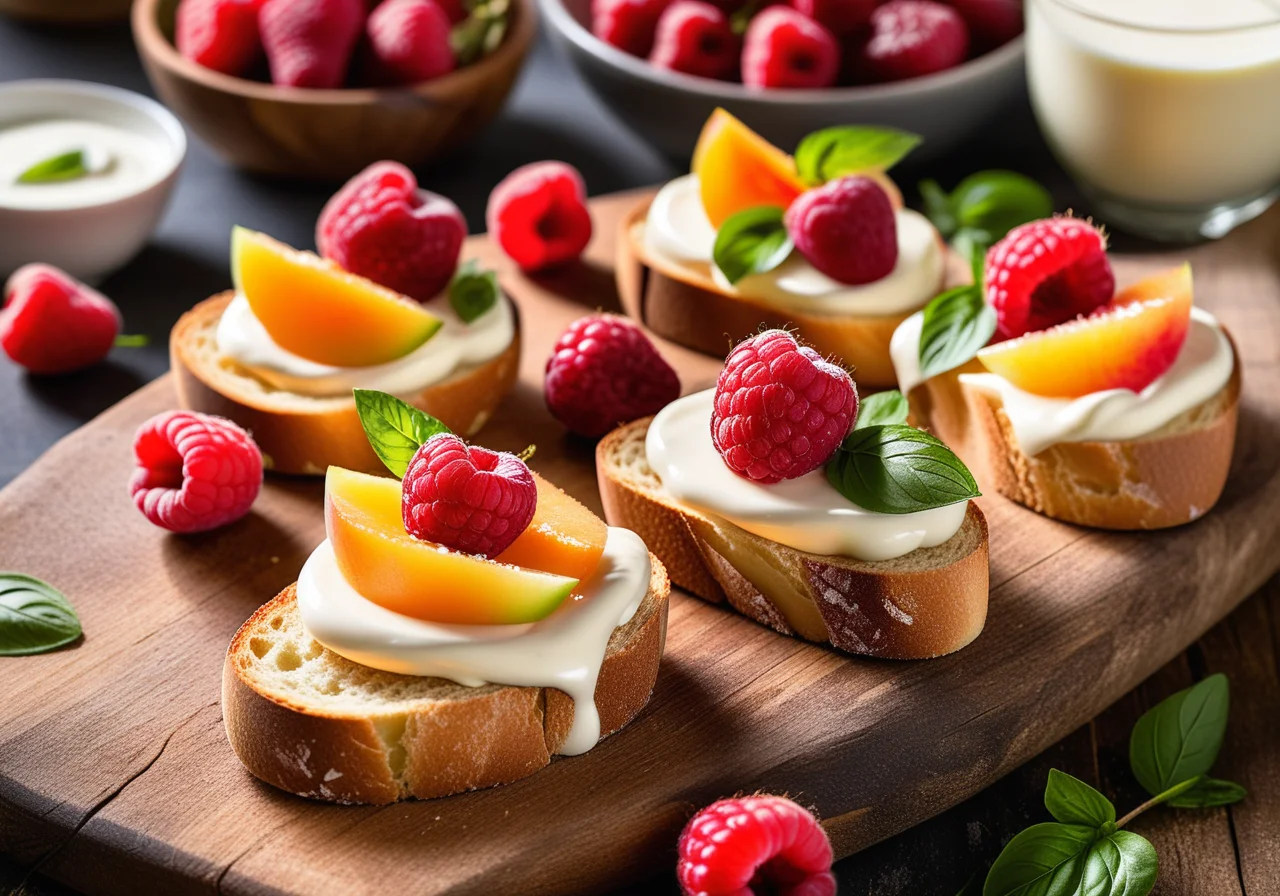 Fruit Crostini