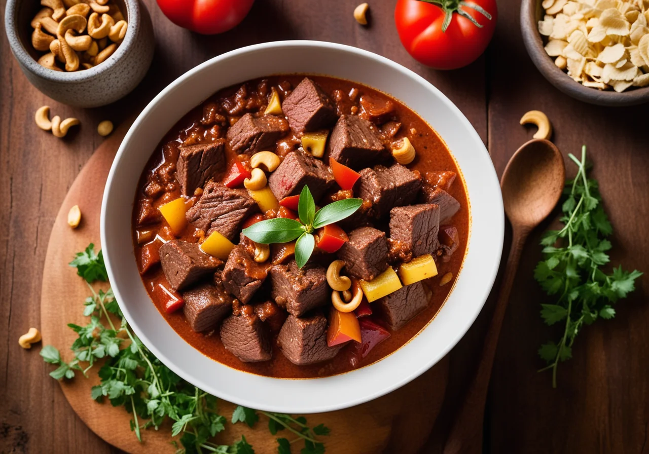 Beef Goulash with Tomatoes