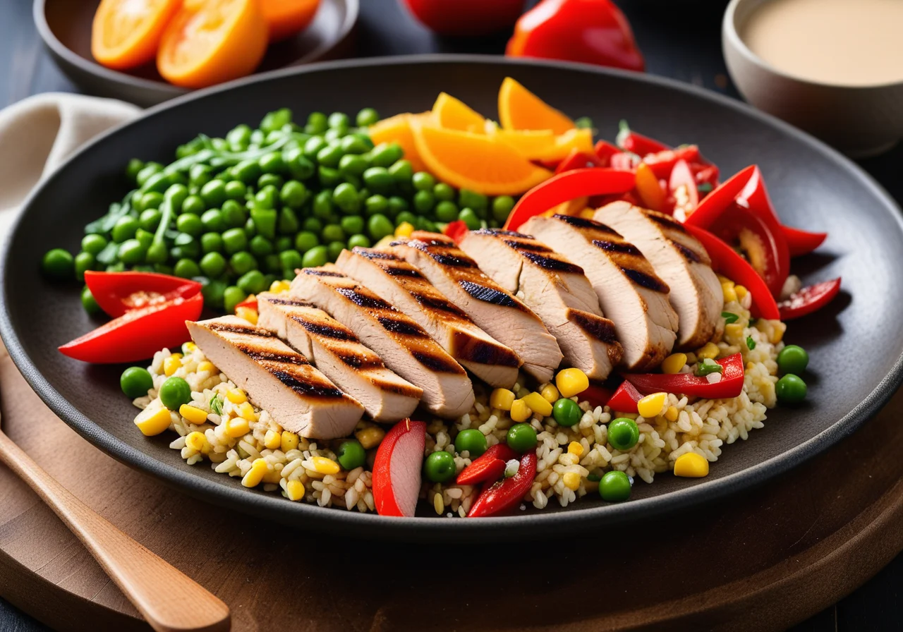 Rice Pan with Chicken and Coconut