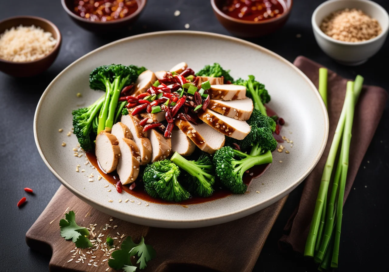 Chicken Strips with Vegetables