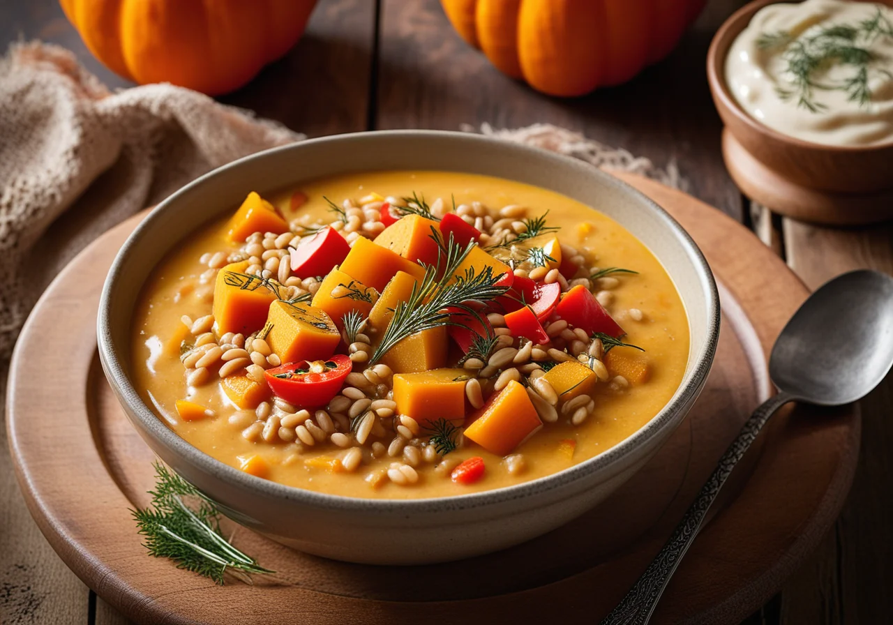 Barley Pumpkin Stew