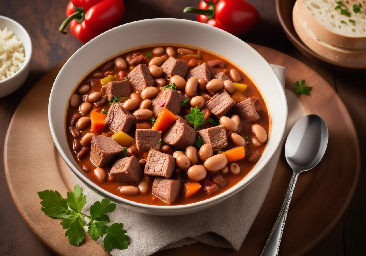 Bean Stew with Pork