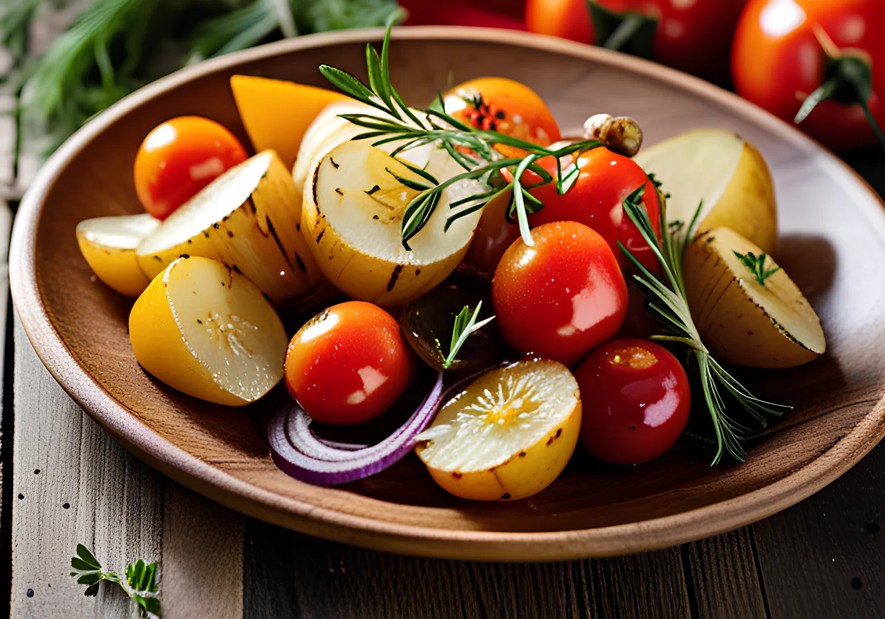 Roasted Vegetable Salad