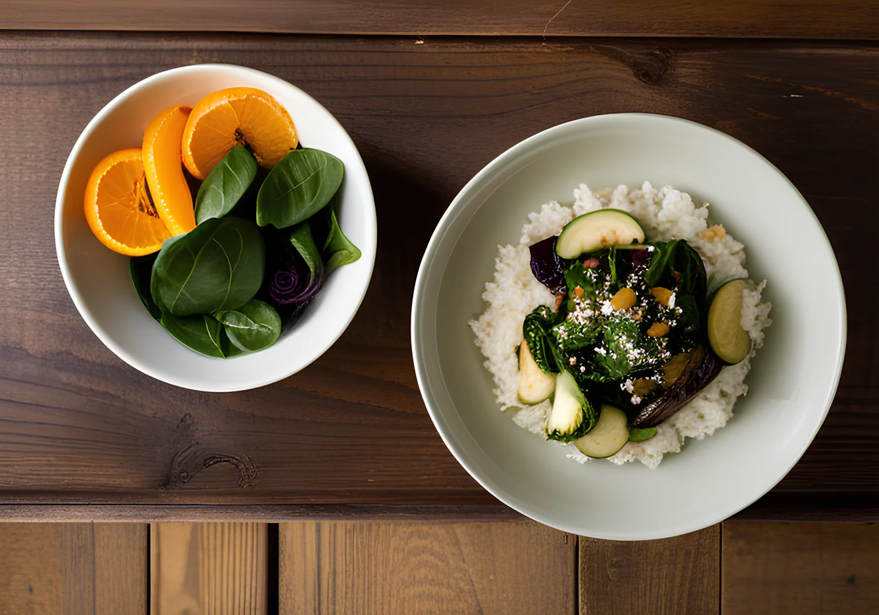 Vegetable Wok with Rice