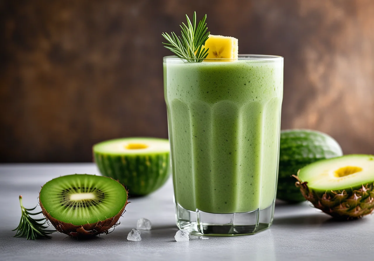 Fruchtiger Gurken-Smoothie