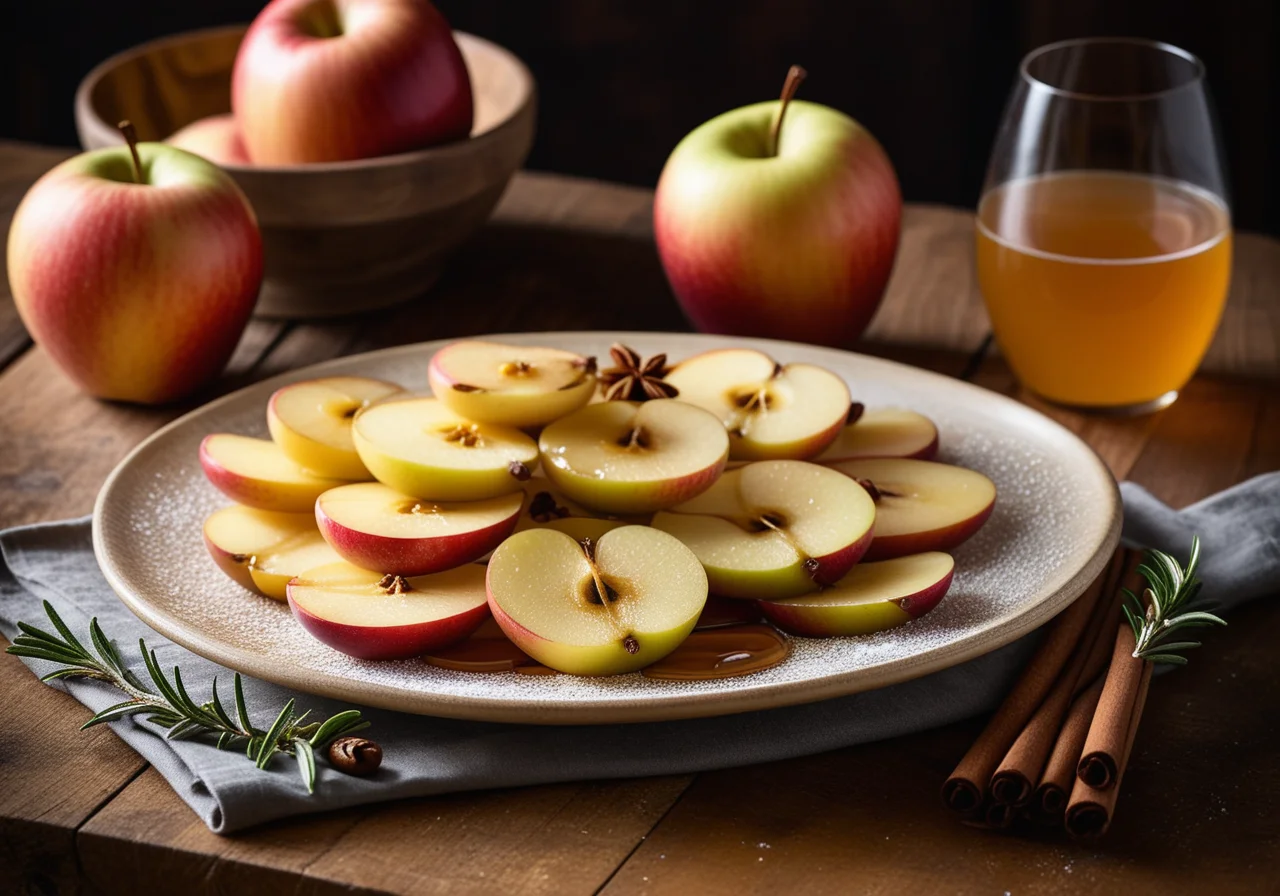 Caramelized Apple Slices