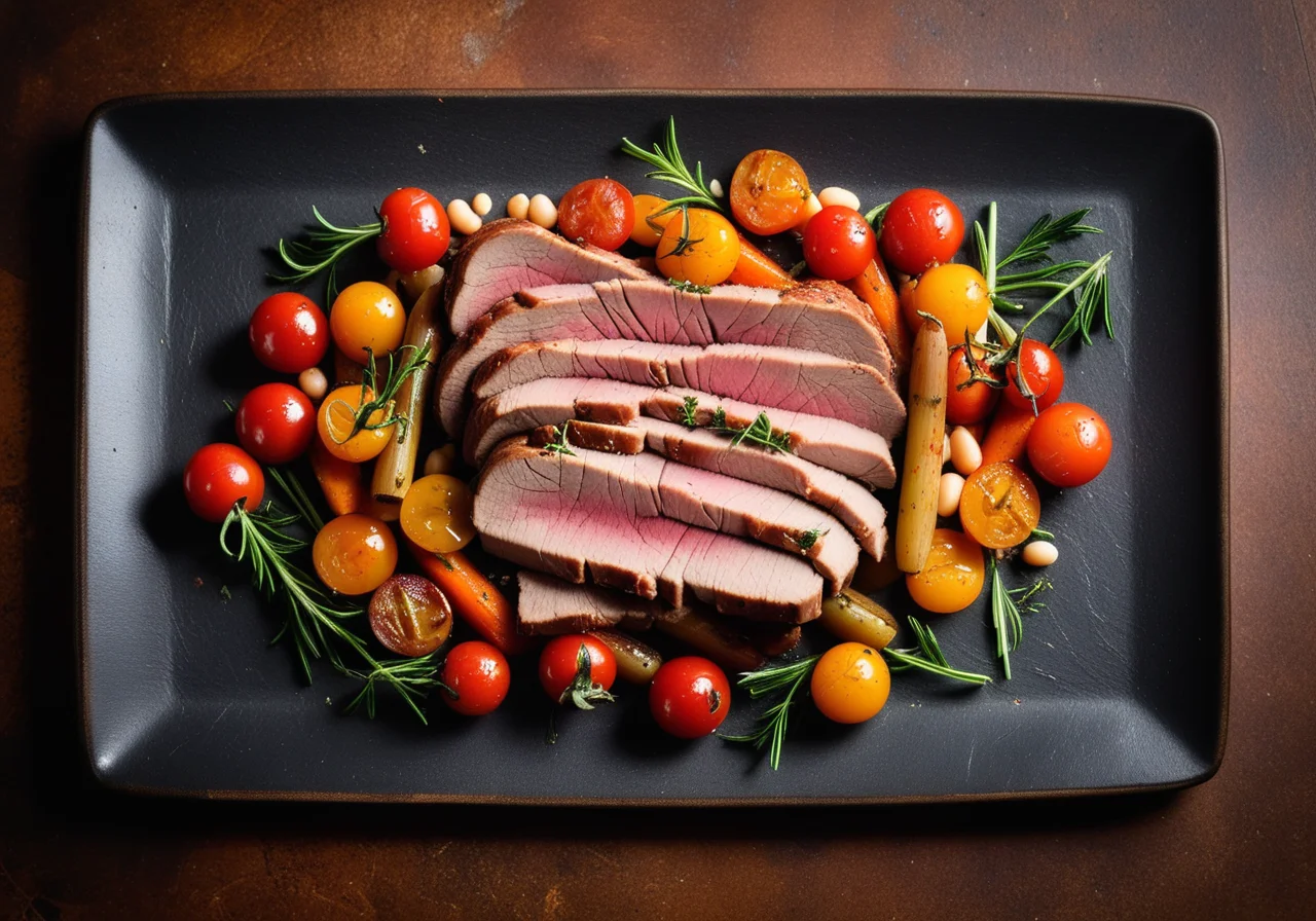 Roasted Veal Rump Roast