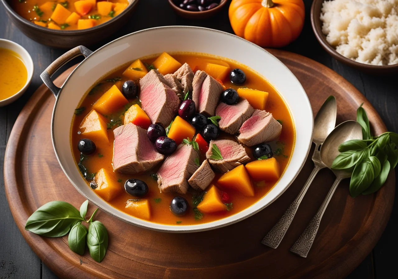 Lamb and Pumpkin Stew