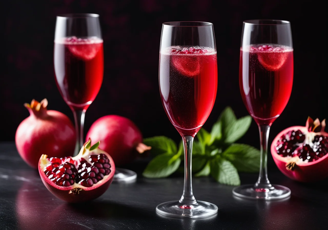 Pomegranate Champagne