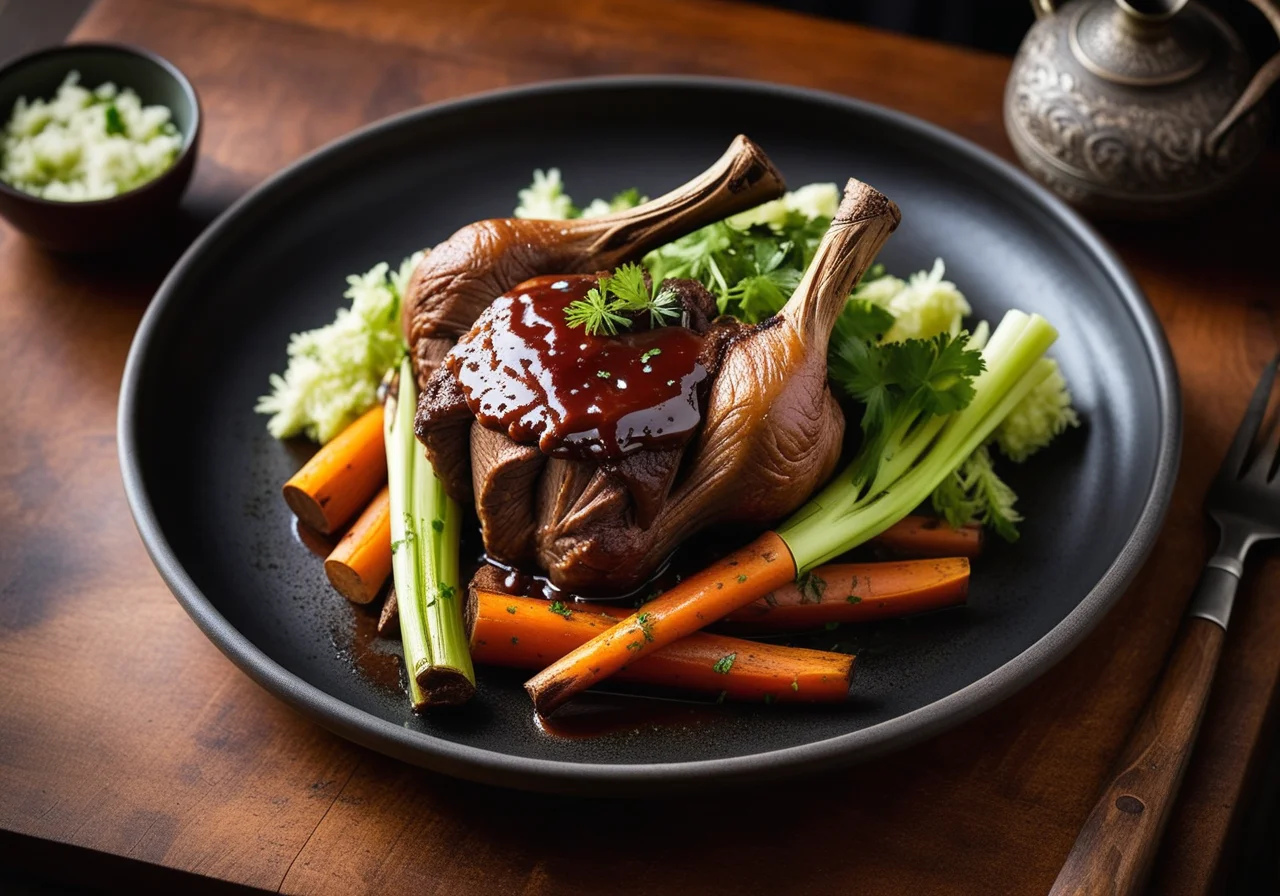 Braised Lamb Shanks