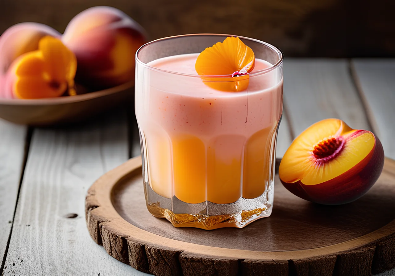 Peach Yogurt Drink
