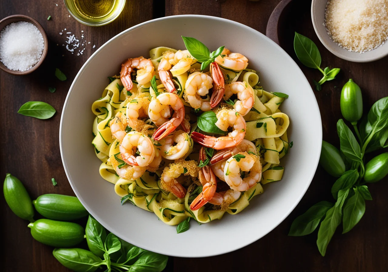 Pasta with Shrimp