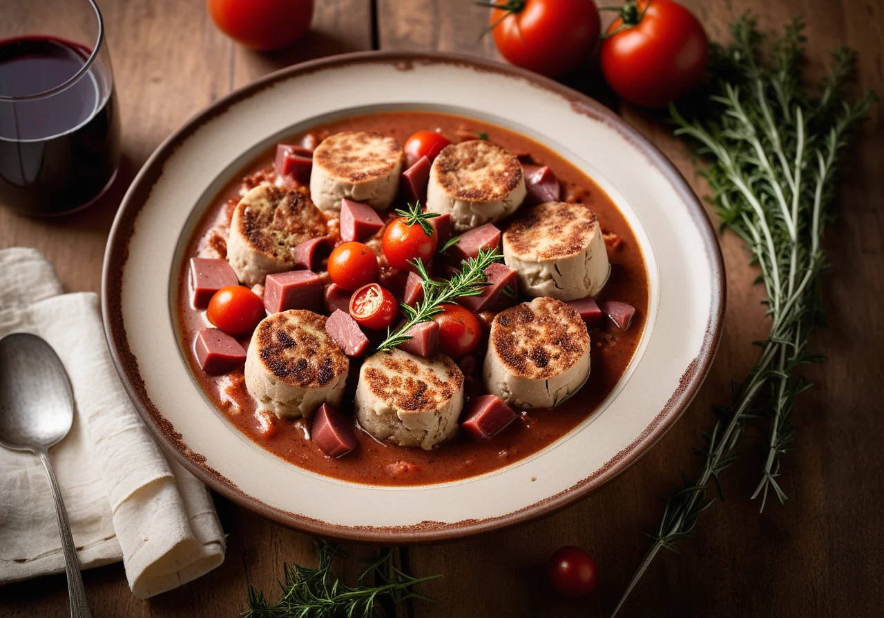 Rabbit Ragout with Pasta