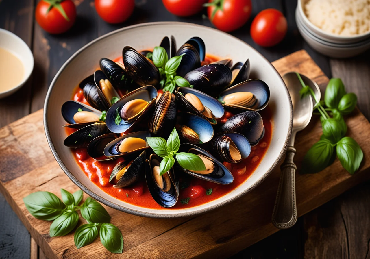Mussels with Tomatoes