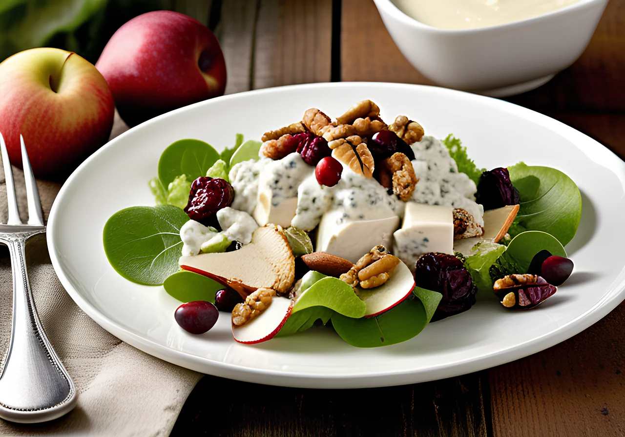 Chicken Salad with Apples and Walnuts