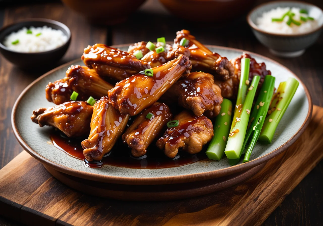 Japanese-Style Marinated Chicken Wings